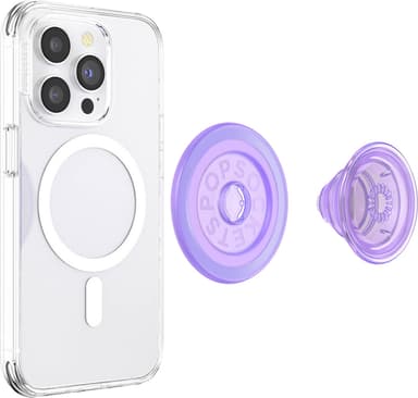 Popsockets PopGrip til MagSafe telefonholder (lilla)