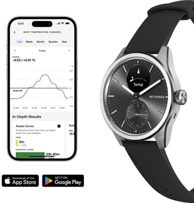 DUMMY Withings ScanWatch 2 hybrid-smartwatch 42mm (sort)