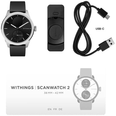 DUMMY Withings ScanWatch 2 hybrid-smartwatch 42mm (sort)