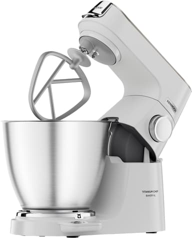 Kenwood Titanium Chef Baker Lite køkkenmaskine KVL65001WH (hvid) thumbnail