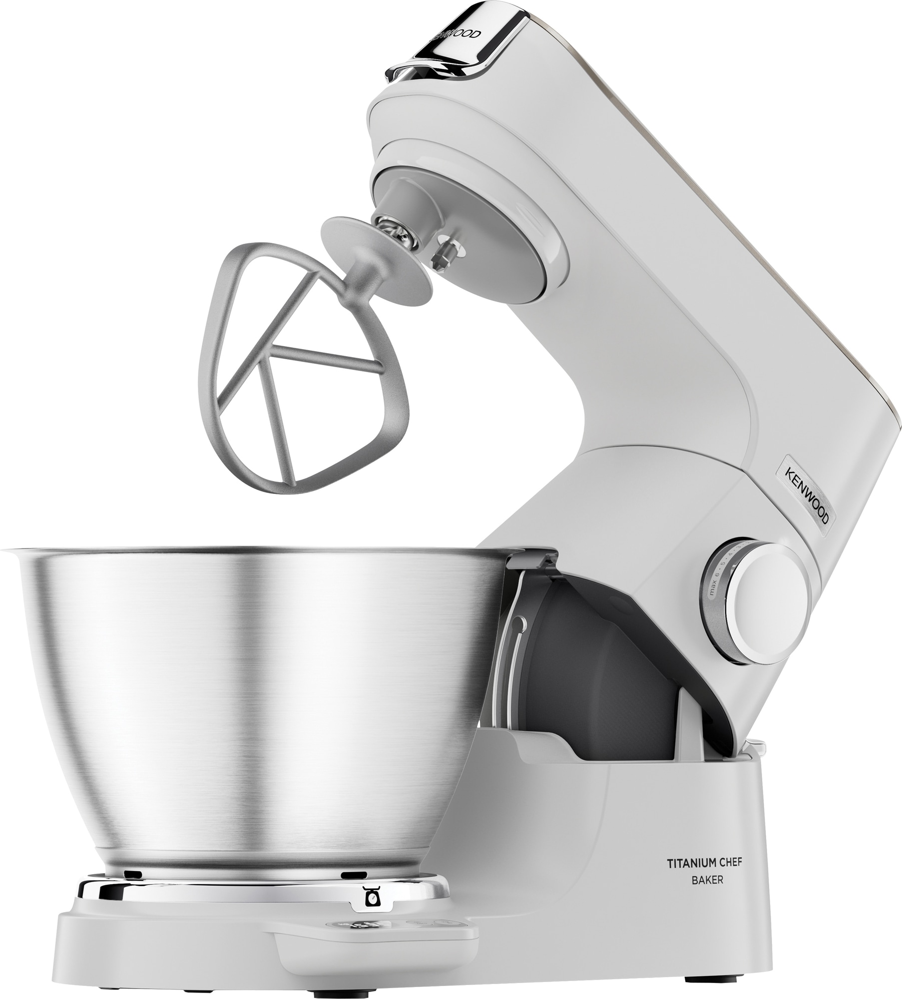 Kenwood Titanium Chef Baker køkkenmaskine KVC65001WH (hvid) thumbnail