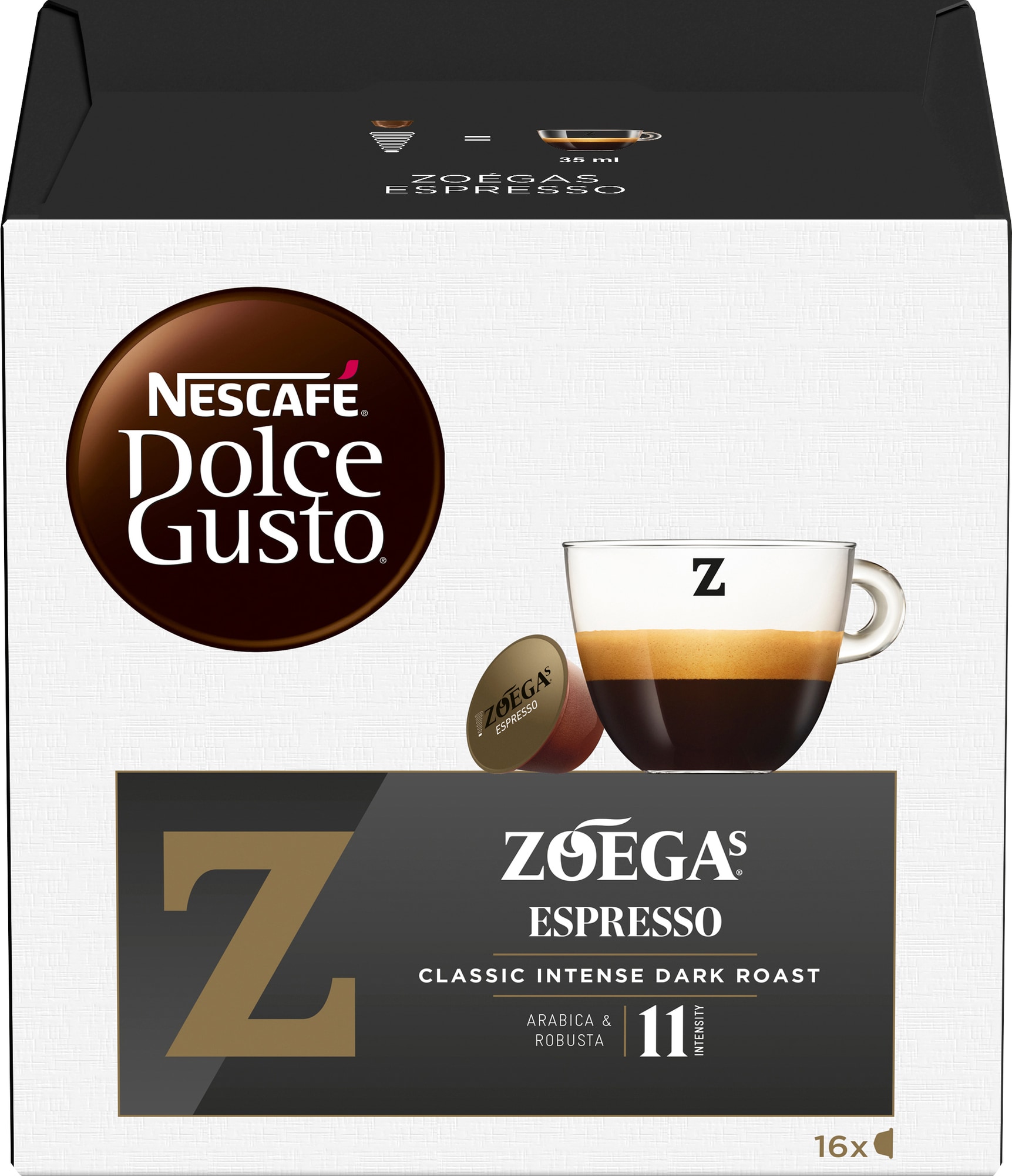 NESCAFÃÂ® Dolce GustoÂ® Zoégas Espresso kaffekapsler 12468620