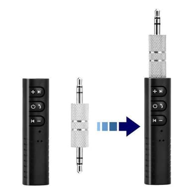NÖRDIC Bluetooth stereo 3,5 mm AUX adapter