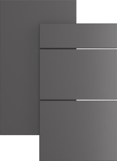 Epoq Pure Matt skuffefront til køkken 60x26 (mat grafit)