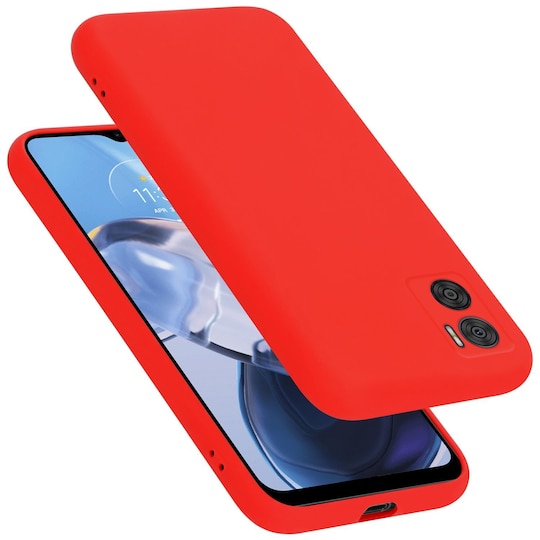 Motorola MOTO E22 / E22i Cover Etui Case (Rød)