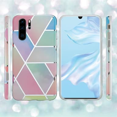 Huawei P30 PRO Pungetui Cover Case (Lyserød)