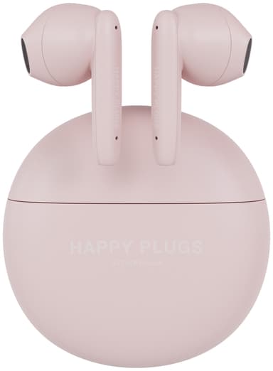 Happy Plugs Joy Lite helt trådløse in-ear høretelefoner (pink)