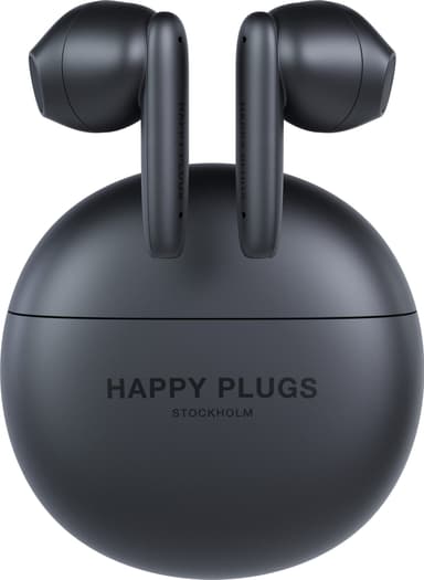 Happy Plugs Joy Lite helt trådløse in-ear høretelefoner (sort)