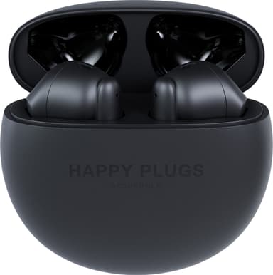 Happy Plugs Joy Lite helt trådløse in-ear høretelefoner (sort)