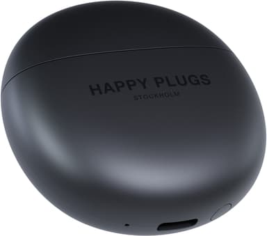 Happy Plugs Joy Lite helt trådløse in-ear høretelefoner (sort)