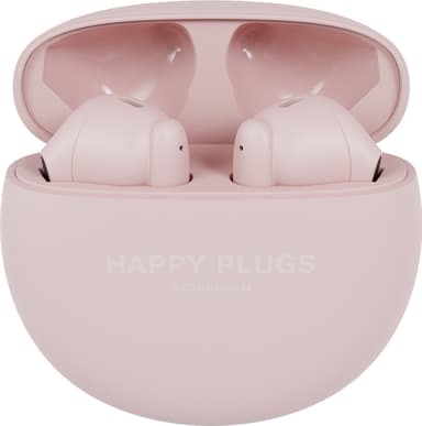 Happy Plugs Joy Lite helt trådløse in-ear høretelefoner (pink)