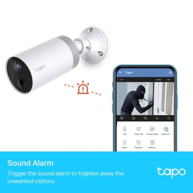 TP-Link Tapo C400S2 WiFi udendørs sikkerhedskameraer