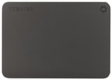Toshiba Canvio Premium 1 TB bærbar harddisk - dark grey