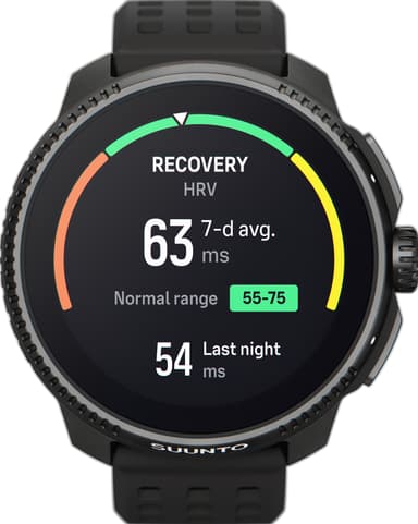 Suunto Race sportsur 49 mm (sort)