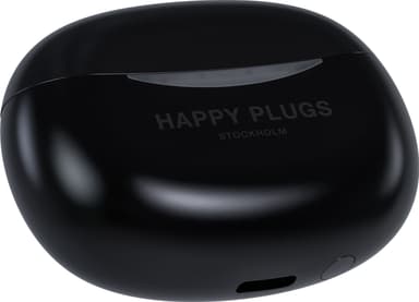Happy Plugs Joy Pro helt trådløse in-ear høretelefoner (sort)