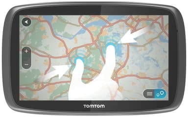 TomTom Go 5000 GPS + Lifetime Maps Elgiganten