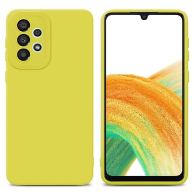 Samsung Galaxy A33 5G Cover Etui Case (Gul)