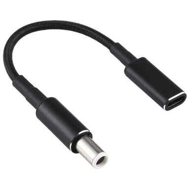 PD 100W 18.5-20V 7.4 x 0.6mm til USB Type-C Adapter Dell