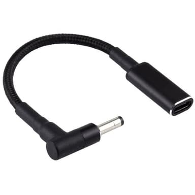 PD 100W 18.5-20V 4.0 x 1.7mm til USB Type-C Adapter