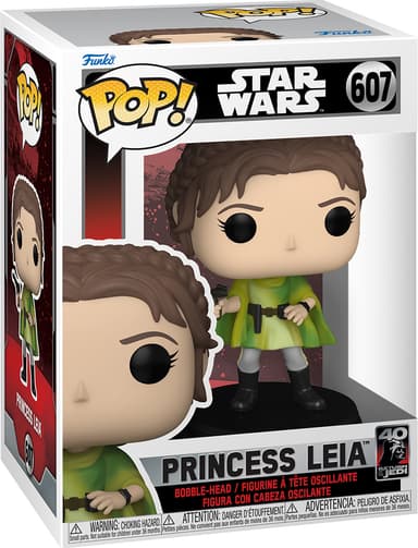 Funko Pop! Vinyl Star Wars RotJ 40 Leia-figur