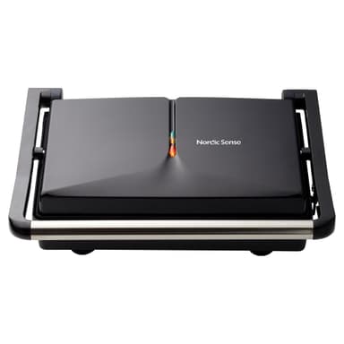 Nordic Sense Paninigrill 2000 watt Sort