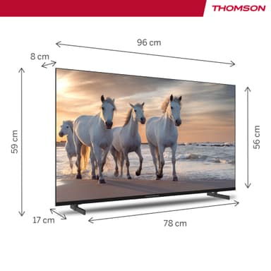 Thomson 43" UA5S13 4K smart TV (2023)