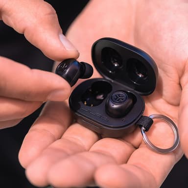 JLab Jbuds Mini true wireless in-ear høretelefoner (sort)