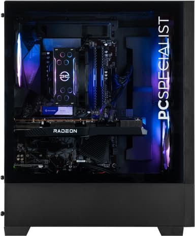 PCSpecialist Prime 500 R5-7X/16/1.024/RX6700XT stationær gaming computer