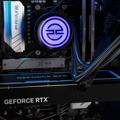 PCSpecialist Prime 330 i7-13F/16/1.024/4070 stationær gaming computer