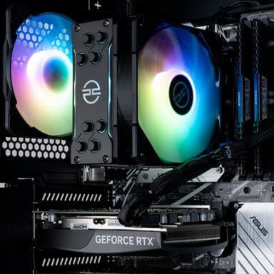 PCSpecialist Prime 320 i7-13F/16/1.024/4060 Ti stationær gaming computer