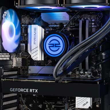 PCSpecialist Prime 600 R7-7X3D/16/1.024/4070Ti stationær gaming computer