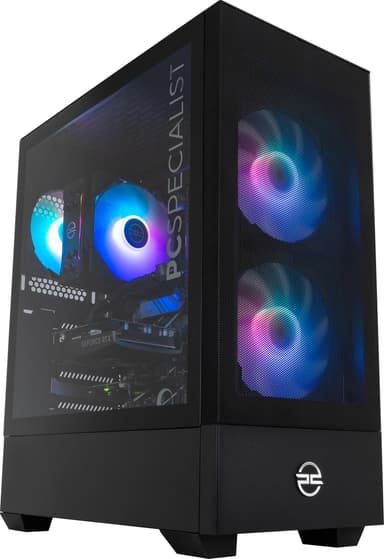 PCSpecialist Prime 320 i7-13F/16/1.024/4060 Ti stationær gaming computer