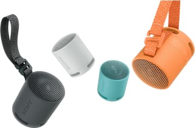 Sony SRS-XB100 trådløs bærbar højttaler (orange)