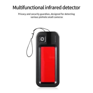 Bærbar Mini Anti-Spy Detector Spykamera Finder Bilhotel Trip Rejsemonteringsrum