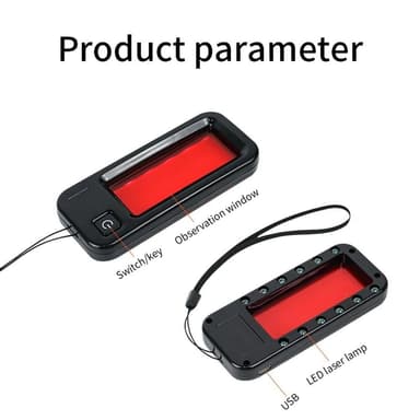 Bærbar Mini Anti-Spy Detector Spykamera Finder Bilhotel Trip Rejsemonteringsrum