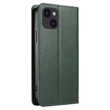 Wallet Stand Telefontaske til iPhone 15 Plus Cell Cover - Grøn
