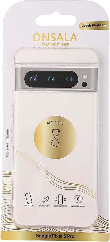 Onsala Google Pixel 8 Pro gennemsigtigt etui