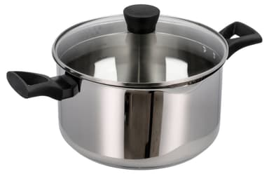 Pyrex Gryde Polished steel
