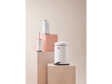 Wesco Capboy Pedalspand Dia 30 x 45,5 cm 13 liter Hvid
