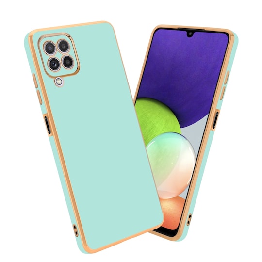 Samsung Galaxy M22 / M32 4G Cover Etui Case (Grøn)