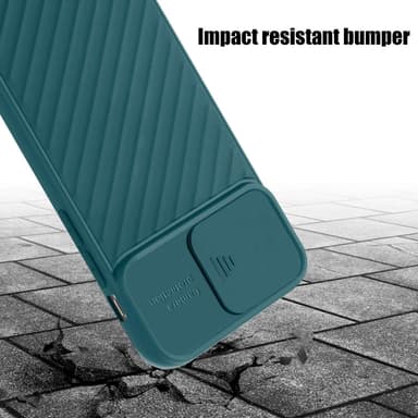 iPhone 13 PRO MAX Cover Etui Case (Grøn)