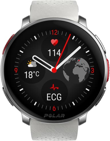 Polar Vantage V3 sportsur 47mm (stål/orange)