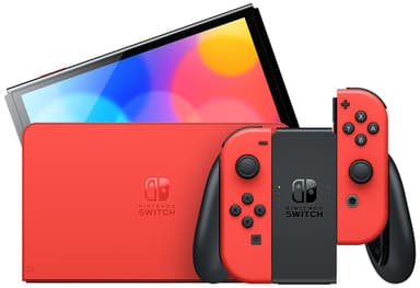 Nintendo Switch OLED Mario Edition gaming-konsol