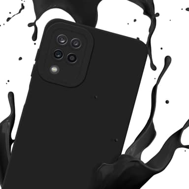 Samsung Galaxy A12 / M12 Etui Case Cover (Sort)