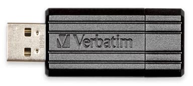 Verbatim USB-stick 16 GB Pinstripe (sort)