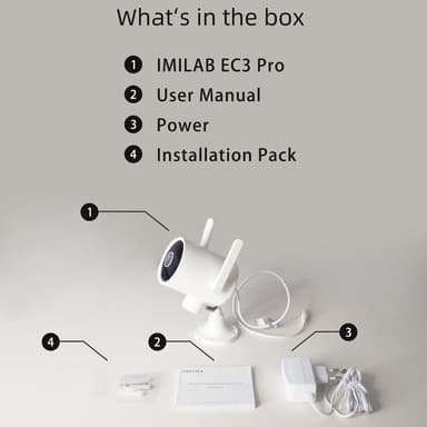 XIAOMI Pro Safety Security Monitor udendørs vandtæt kamera