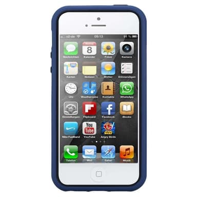 iPhone 5 / 5S / SE 2016 Case Etui Cover (Blå)