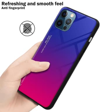 iPhone 12 / 12 PRO Cover Etui Case (Sort)