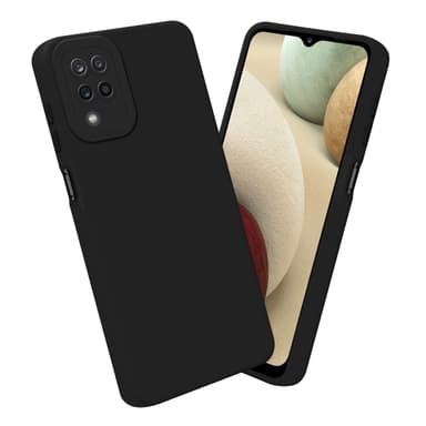 Samsung Galaxy A12 / M12 Etui Case Cover (Sort)