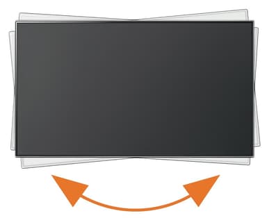 Vogels Wall 3225 drejeligt vægbeslag 32"- 55" (sort)